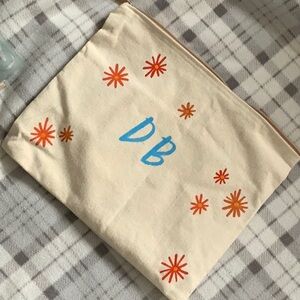 Kiehl’s Canvas Pouch with DB on the back